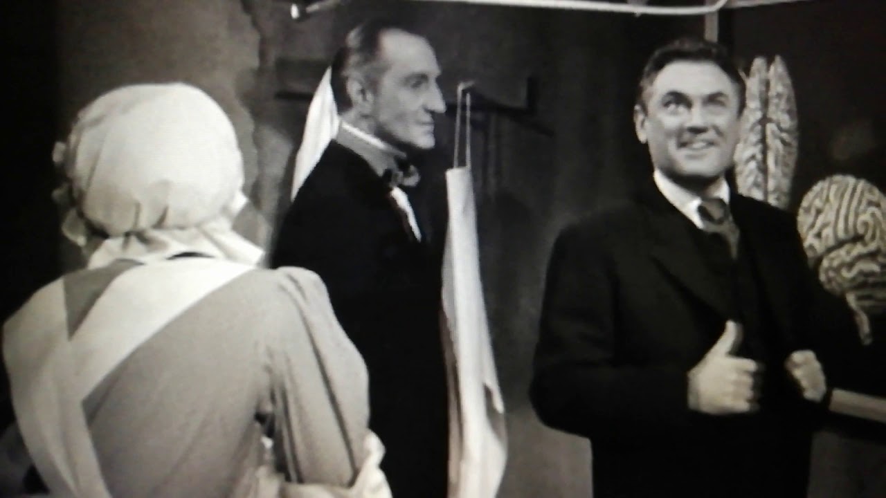 The Black Sleep (1956) - Basil Rathbone's surgery