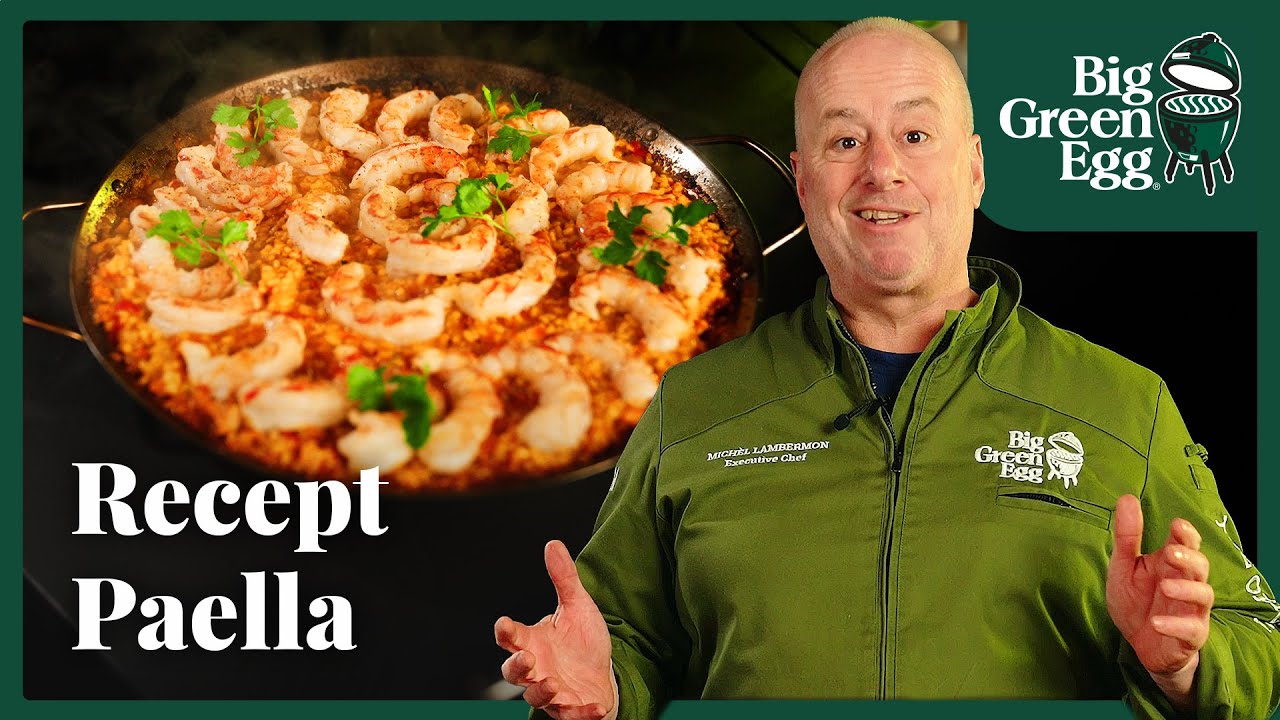 Perfecte paella van de BBQ | Big Green Egg Recept
