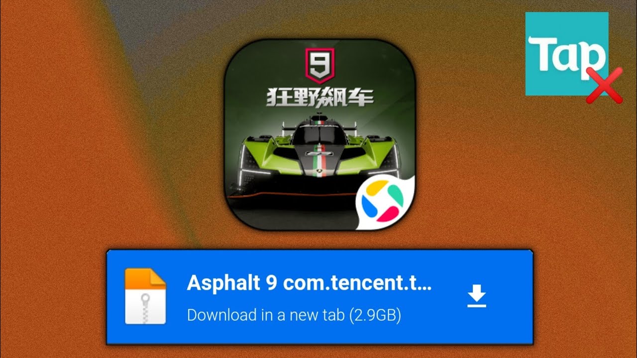 How To Download Asphalt 9 Chinese Version (Tencent Edition) | Mediafire