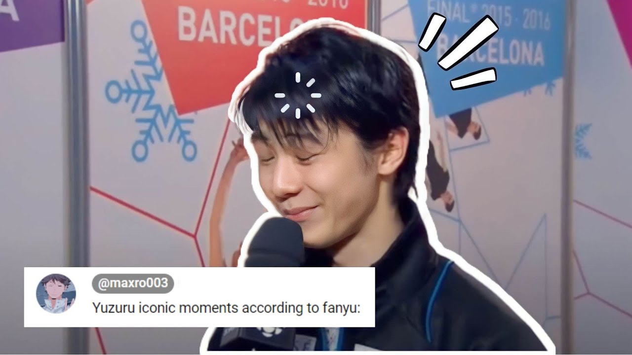 Yuzuru Hanyu ✨ iconic✨  moments according to fanyu (羽生結弦)