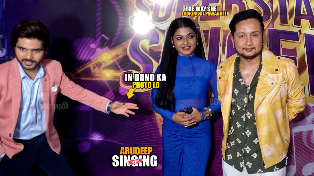 Arudeep Cutest Moment | Salman Request Arunita and Pawandeep to Pose Together at SS3 Set