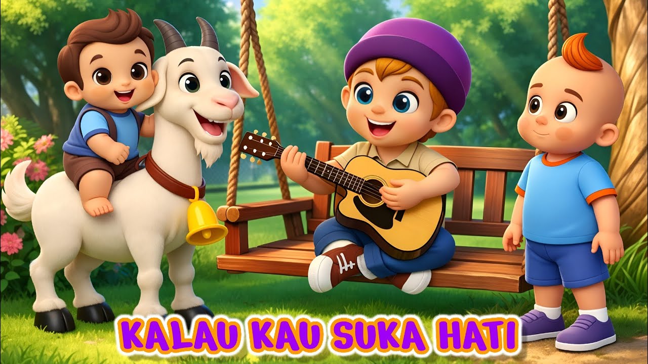 KALAU KAU SUKA HATI | LAGU ANAK ANAK | LAGU ANAK TREND 