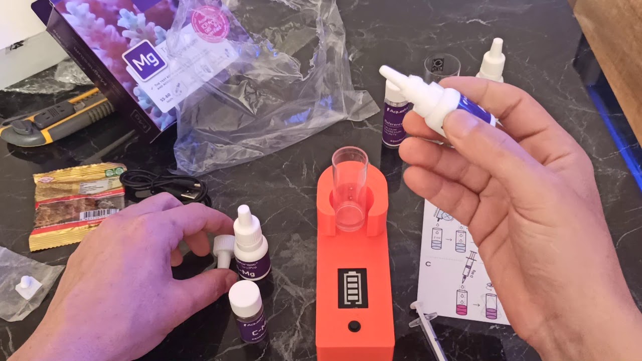 Akvaryum Test Karistiricisi Test ettim. mukemmel urun. AquaForest MG test.