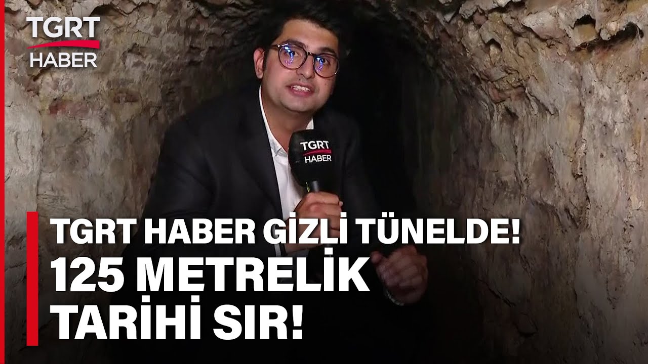 İstanbul'da Ağızları Açık Bırakan Tarihi Keşif! Gizli Tünellerin En Net Hali İlk Kez TGRT Haber'de