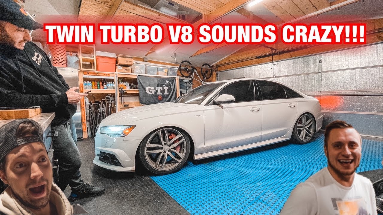 Audi S6 Luft-Technik Open Intake Install! (LOUD TWIN TURBO V8 SOUNDS!!!)
