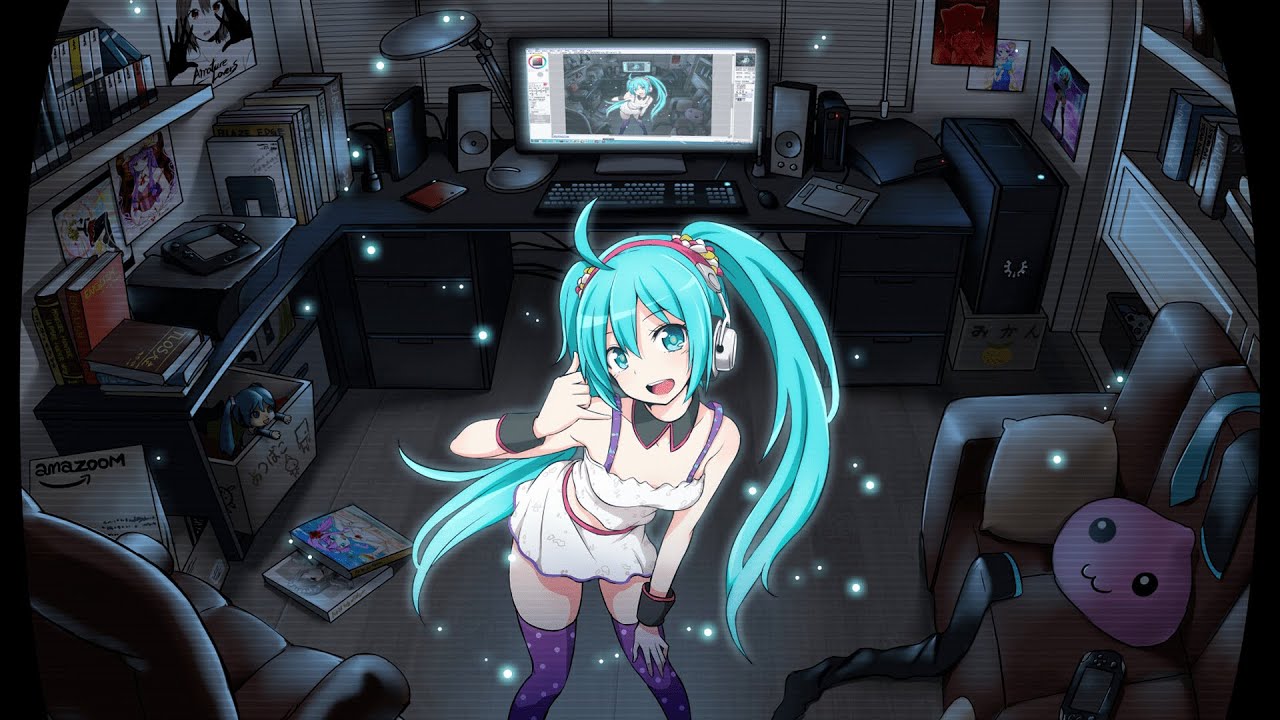 Deco*27 (ft. Hatsune Miku) - Ai Kotoba (nightcore)