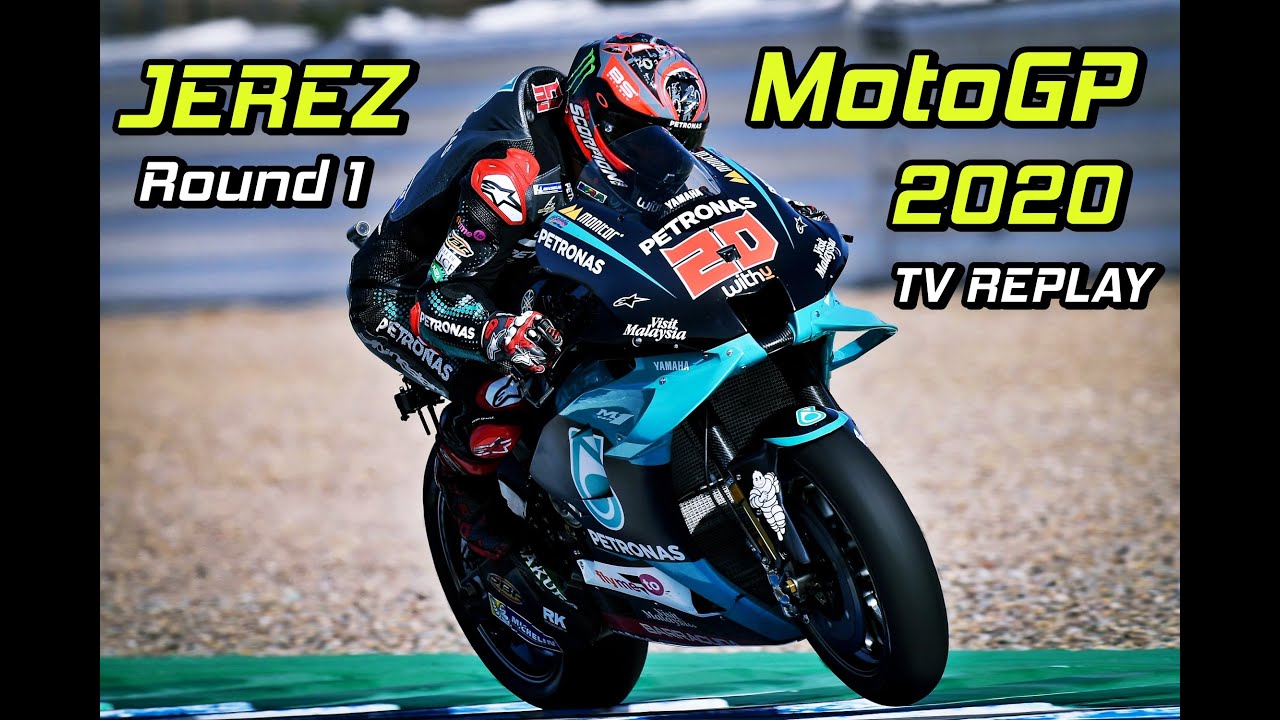 MotoGP JEREZ 2020 | #SpanishGP | Round 1 | MotoGP 20 | TV REPLAY  CHAMPIONSHIP 2020