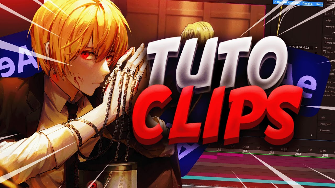 Tuto - Faire un Edit/AMV de A à Z sur After Effects | Part 1 (Clips + Twixtor)