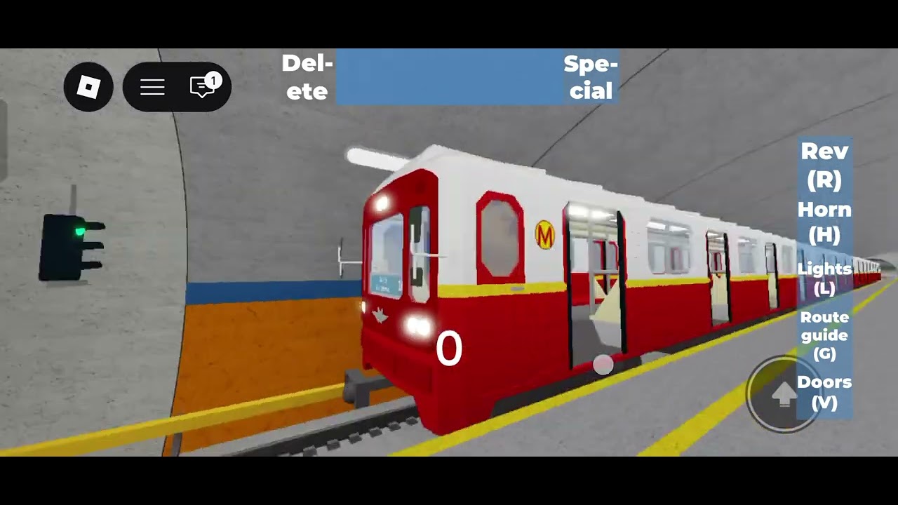 Przejazd Metrem w Nid's Buses & Trams #metro #metrowarszawskie #10 #maszynista 