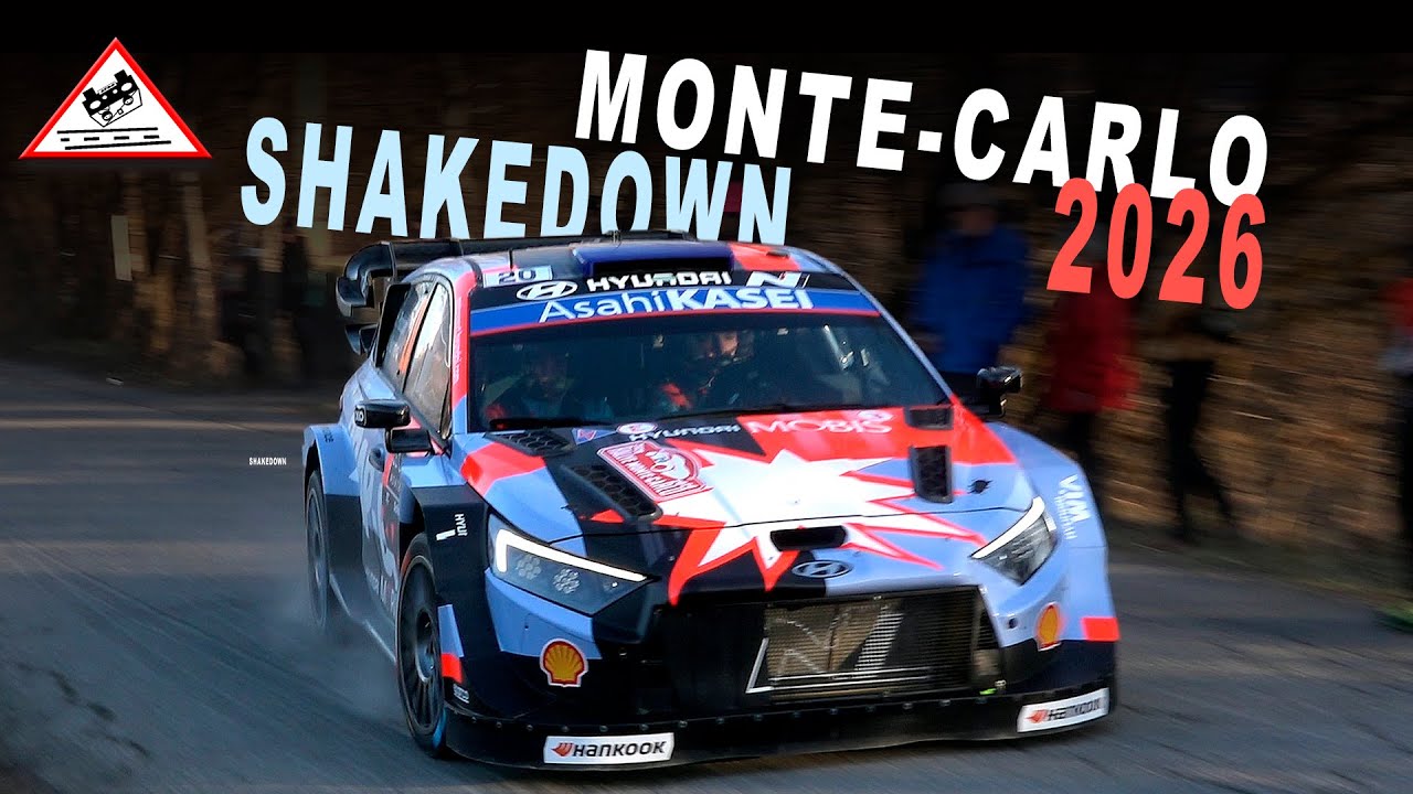 Tyre Warming Zone | Shakedown WRC Rallye Monte-Carlo 2026 [Passats de canto]