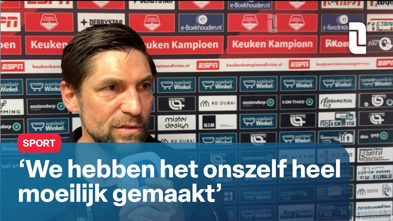 Roda JC mist ook op bezoek bij Den Bosch veel kansen: 'Het blijft een probleem' | L1 Nieuws