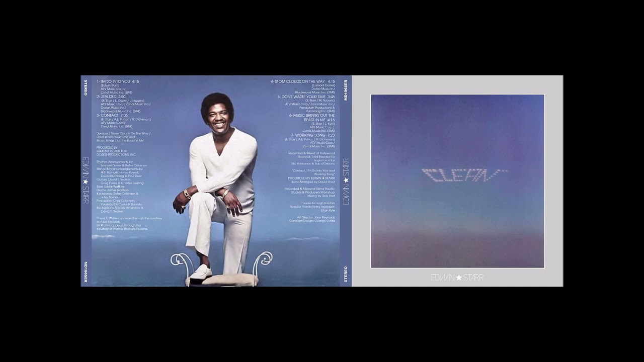EDWIN STARR  / CLEAN  /  FULL ALBUM  /  CONTACT