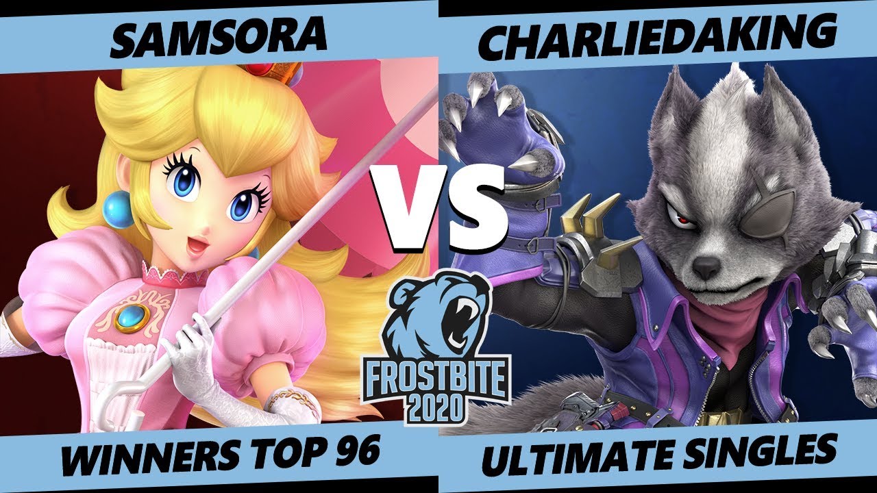 Frostbite 2020 SSBU Winners Top 96 - eUnited | Samsora (Peach) Vs. Charliedaking (Wolf) Singles
