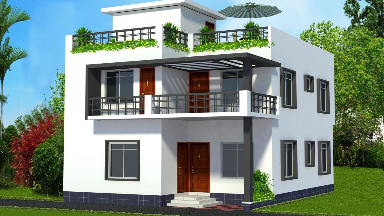 মাদারীপুরে সৌদি প্রবাসী ভাইয়ের ৬ বেডরুমের Duplex বাড়ির ডিজাইন || 2 tola bari design