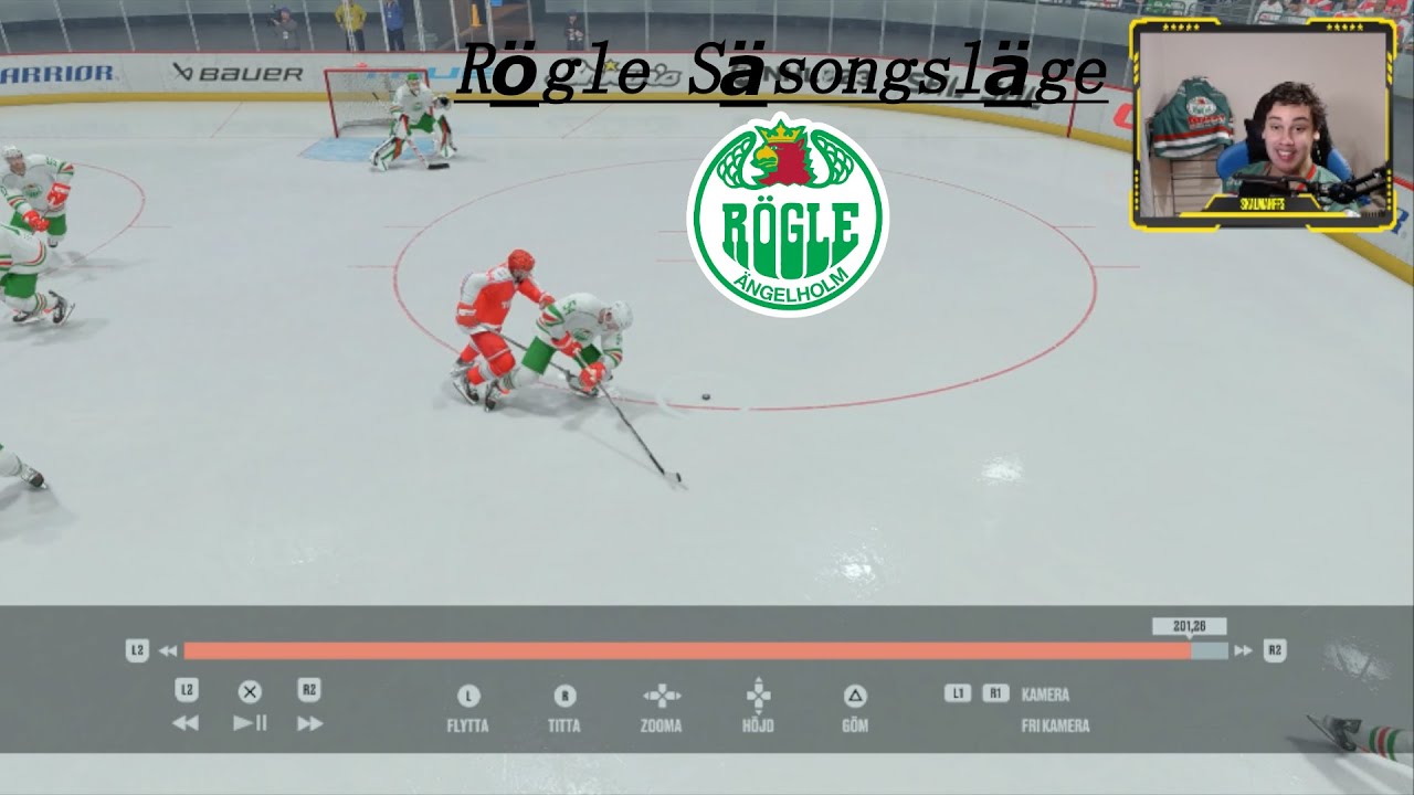 En soklar utvisning och då gör Timrå mål, lite rage i Rögle säsongsläge