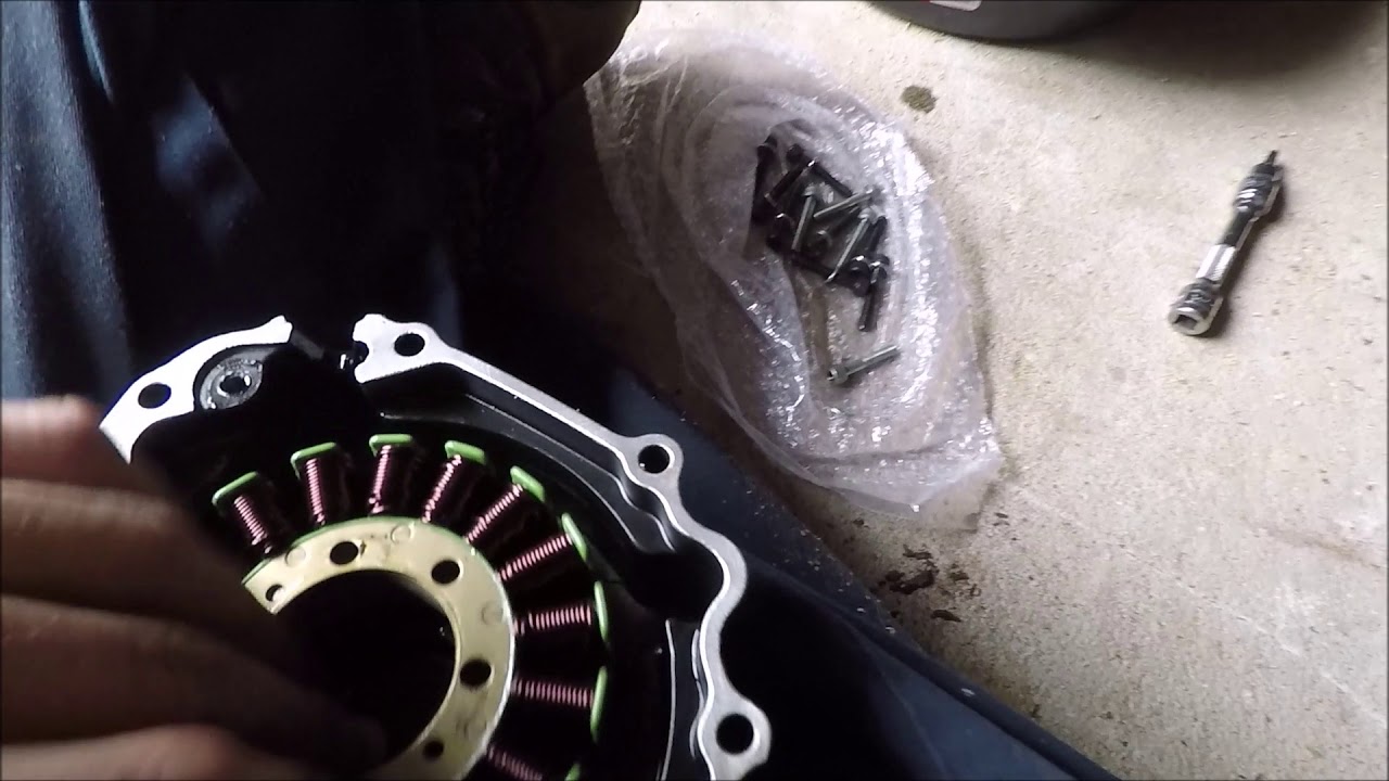 2003 Cbr 600rr Stator replacement