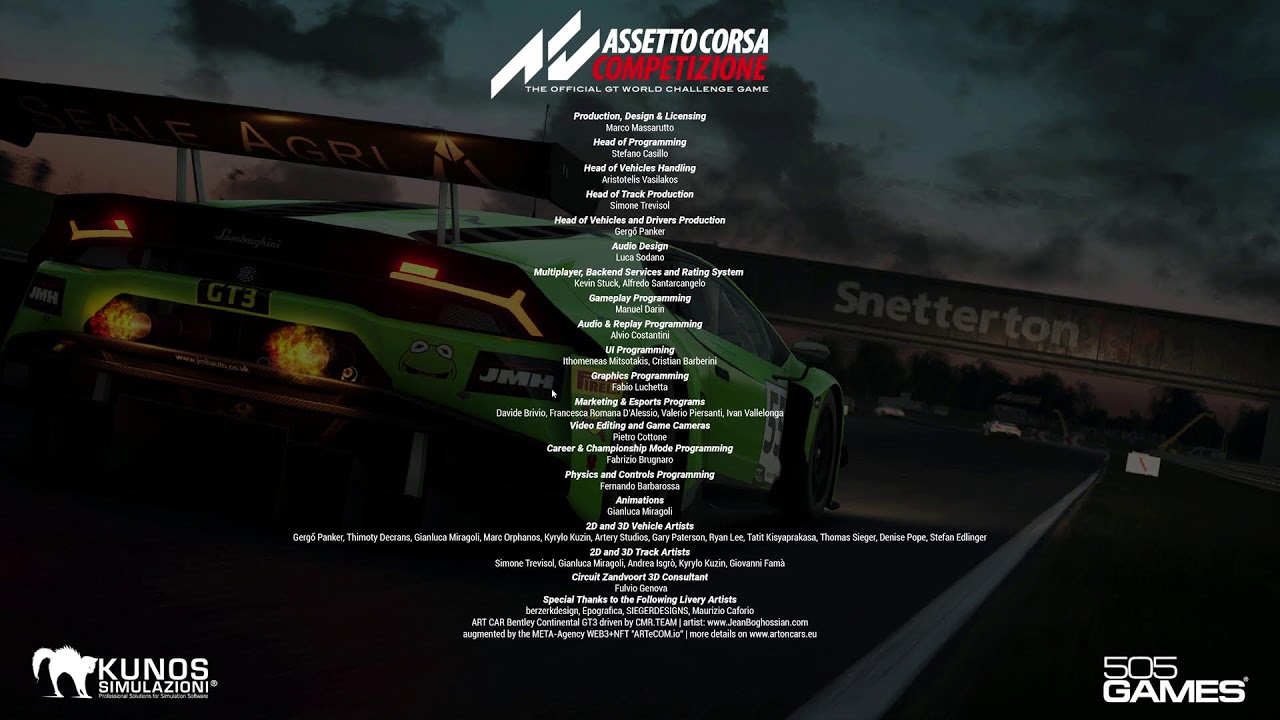 ACC. Гоняем на Monza.