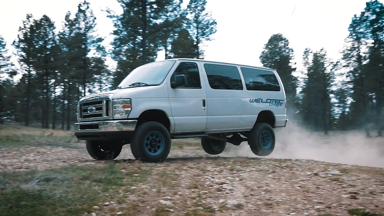 Chevy Express & Ford Econoline Conversion Hits Trails at Overland Expo West 2019 (WE JUMPED!)
