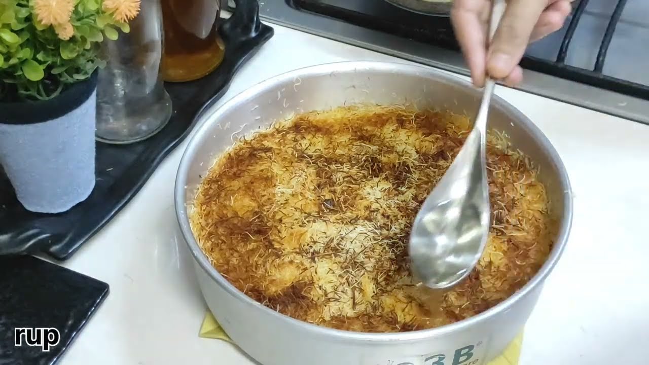 Custard kunafa Recipe @FeelTheCookingFlavours 