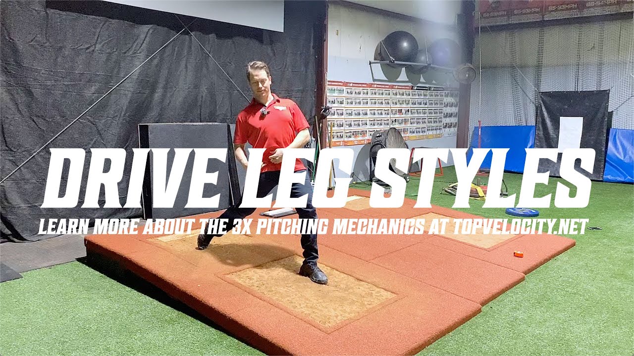 Drive Leg Styles of 100mph Pitchers | TopVelocity