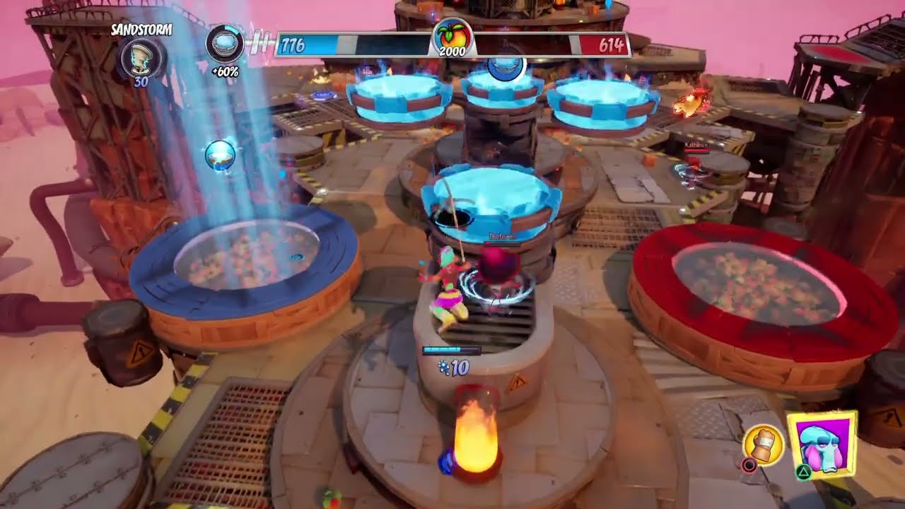 Crash Team Rumble: Rusted Refinery as Tawna (Top Performer)