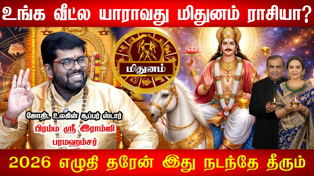 மிதுனம் - திடீர் Turning Point! 100% உங்களுக்கு நடக்கும்! Sukra Peyarchi - Mithunam 2026 | MITHUNAM