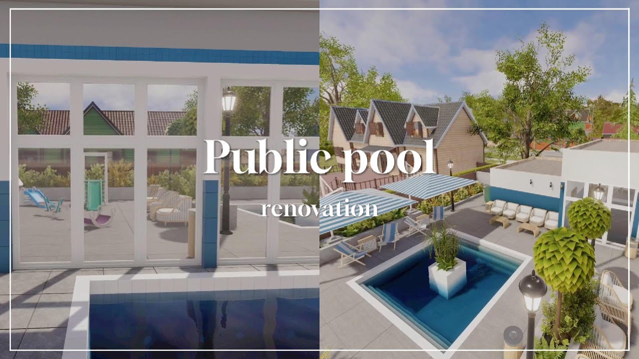 🏠 House Flipper 2 - Public pool 💦 (no commentary)