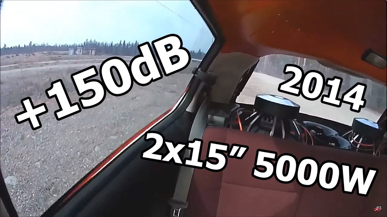 My First +150dB System From 2014 :D 2x15