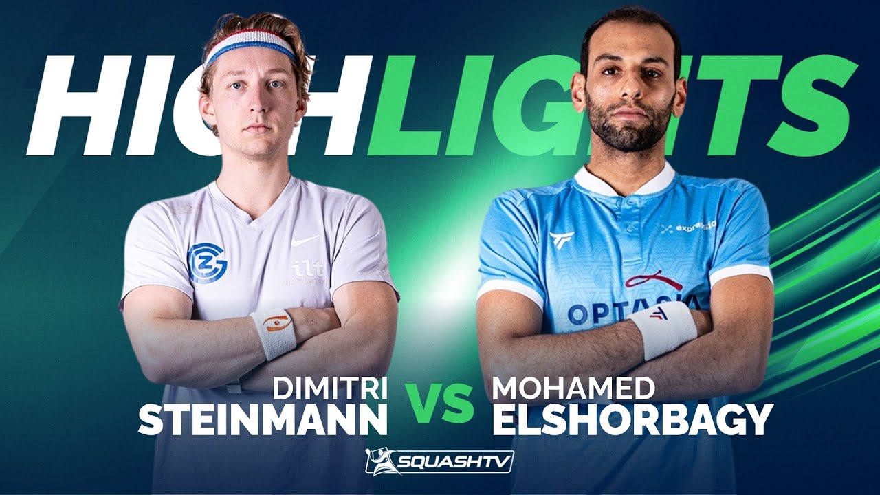 🇨🇭 Steinmann v Mo. ElShorbagy 🏴󠁧󠁢󠁥󠁮󠁧󠁿 | 2024-2025 PSA World Championships | RD3 HIGHLIGHTS