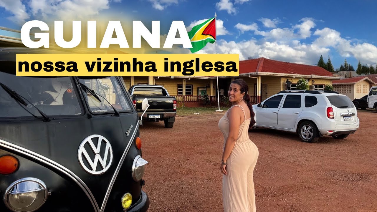 COMO É LETHEM, Chegamos na GUIANA INGLESA de KOMBI