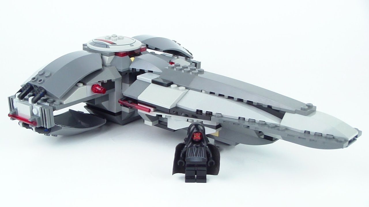 Обзор LEGO Star Wars: 7663 Sith Infiltrator!!! Из 2007 года!