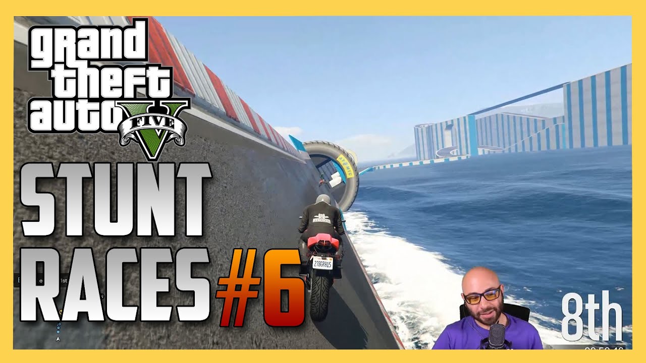 GTA 5 Stunt Races #6 - (Cunning Stunts DLC Grand Theft Auto 5) | Swiftor