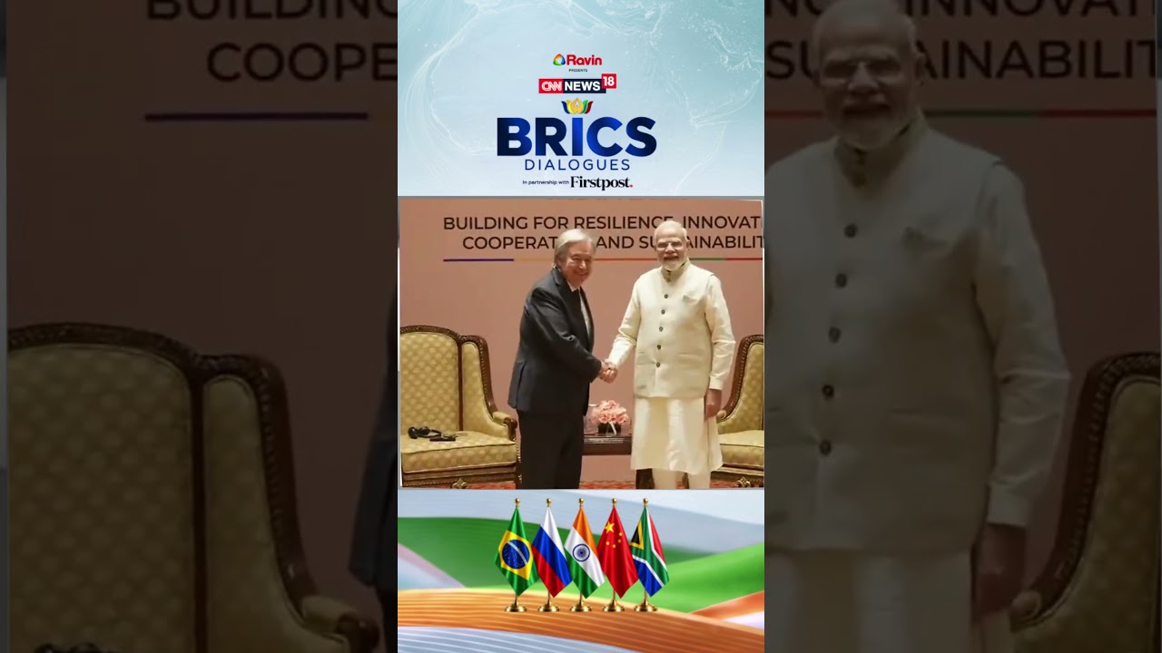 PM Modi Meets UN Secretary-General Ant&oacute;nio Guterres at BRICS Summit 2026 | New Delhi | N18S