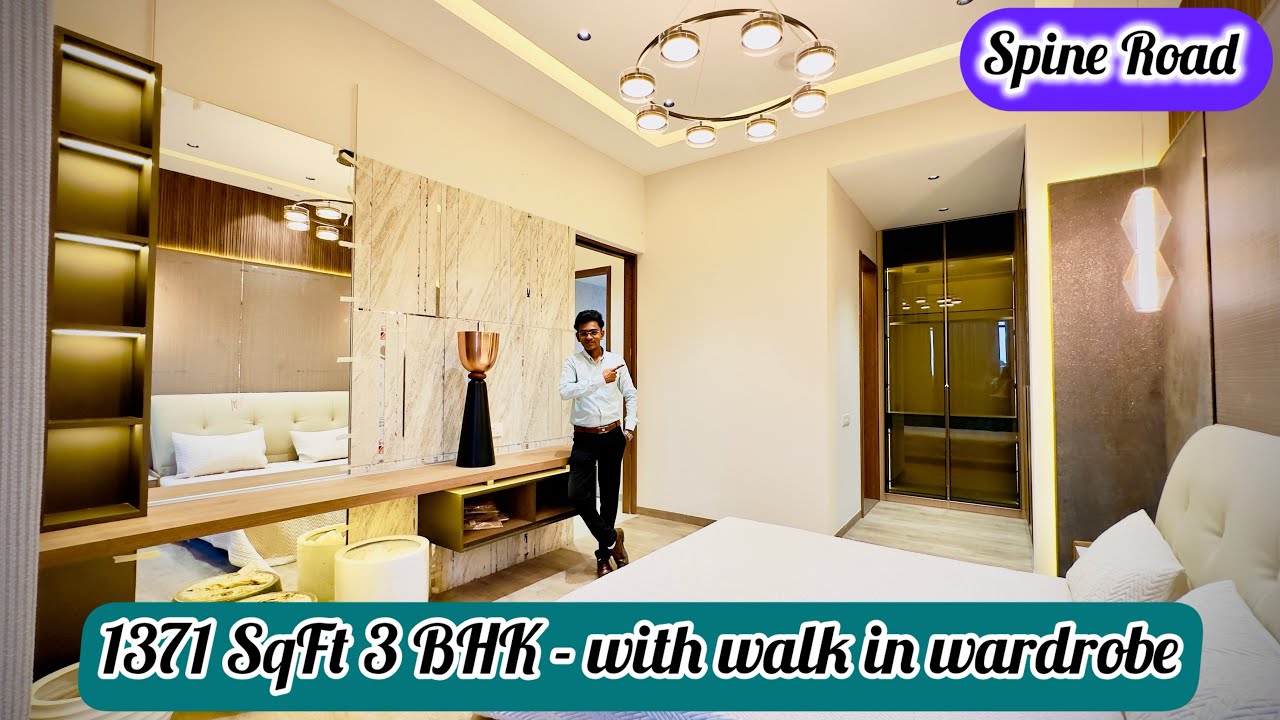 3 BHK | Spine Road Near Spine City Moll | Bigger Size Carpet Flat | Bhosari - Moshi | 9762903883 