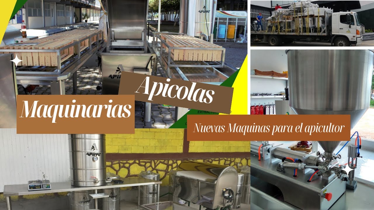 Nuevas Maquinarias para el apicultor presentados en la Expo Apicola de Mexico 2023