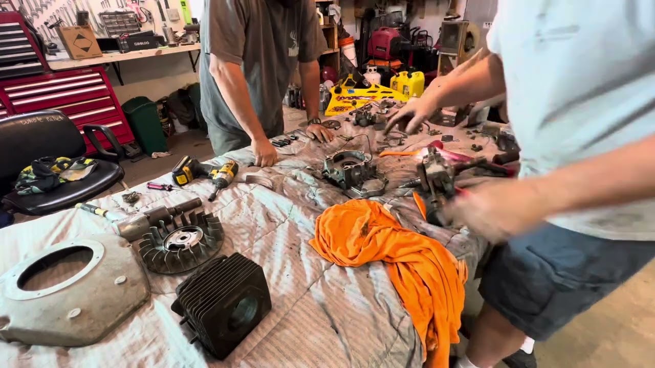 Rebuilding An EZ-Go Golf Cart Engine