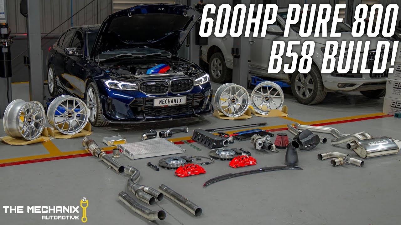 600HP Pure 800 Turbo B58 Build! | Stage 3 Build on BMW M340i!