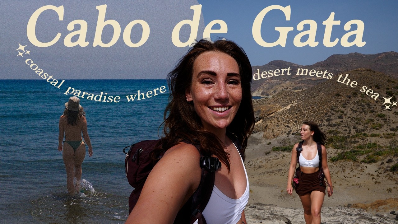 Sunshine, salty hair & sandy trails in Spain’s hidden paradise 🌊🧜🏻‍♀️🌞