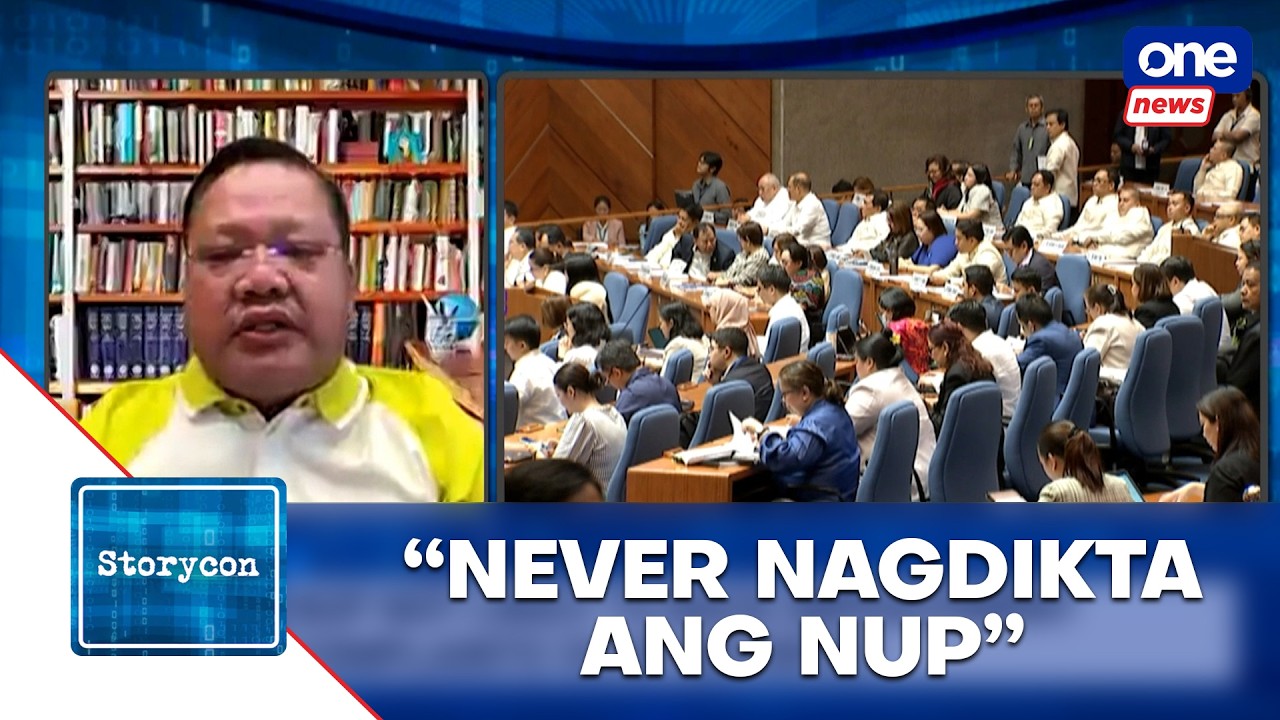 Valeriano: NUP pushing for conscience vote on VP Sara impeachment | Storycon