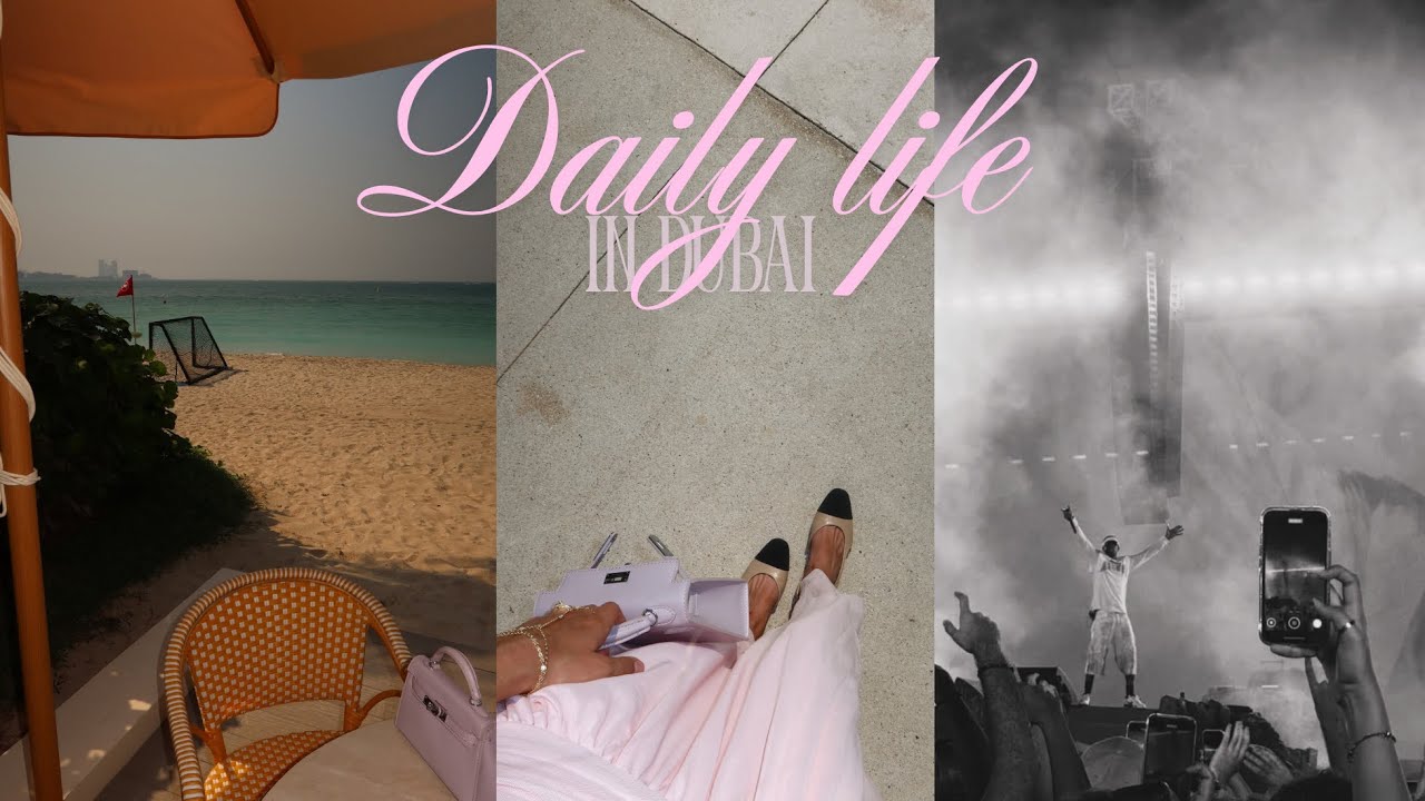 Dubai day in my life | Travis Scott concert , haloween and more 