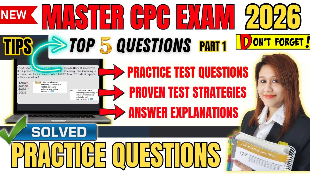 CPC Exam 2026: Top 5 Questions & Answers You MUST Know to Pass!
