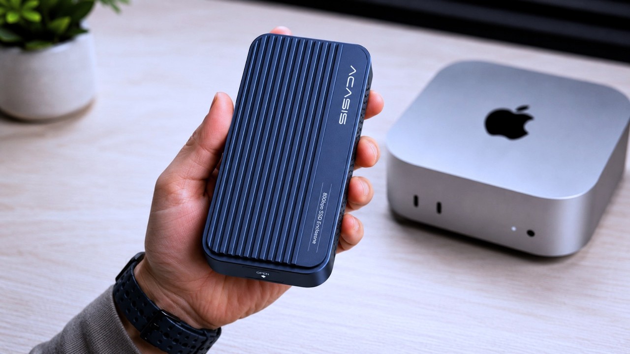 Best Thunderbolt 5 Enclosure for Mac 2026 | ACASIS TB501 Pro Tested