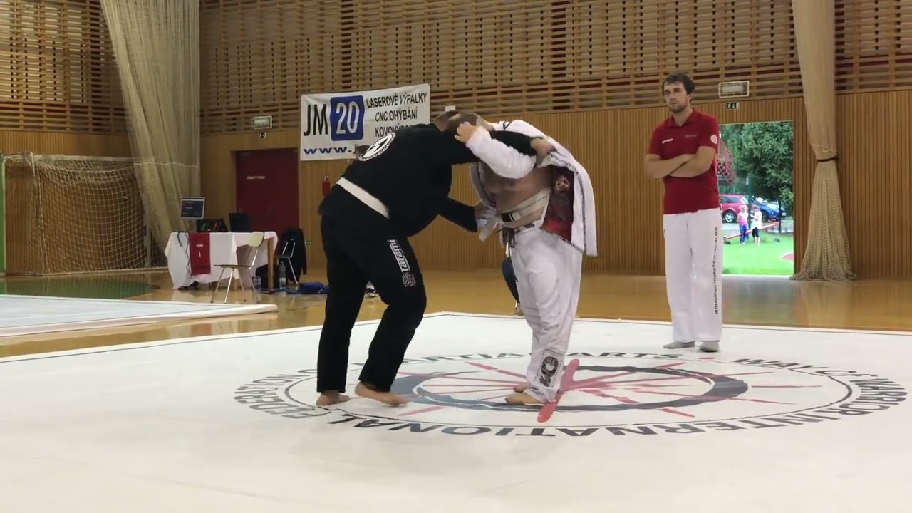 Marek Mucha (@lazyjitsu) - First BJJ whitebelt tournament