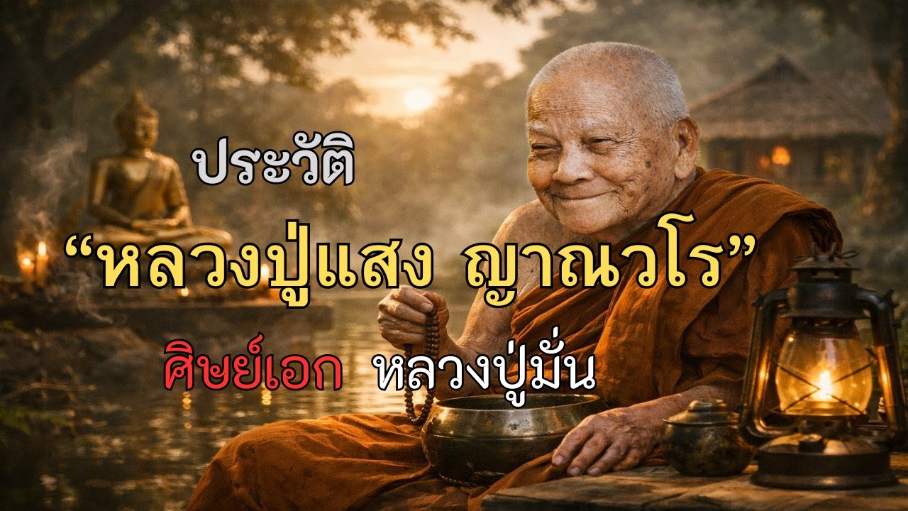 หลวงปู่แสง ญาณวโร | ศิษย์สายตรงของพระอาจารย์มั่น ภูริทัตโต เกจิร่วมสมัยแห่งภาคอีสาน