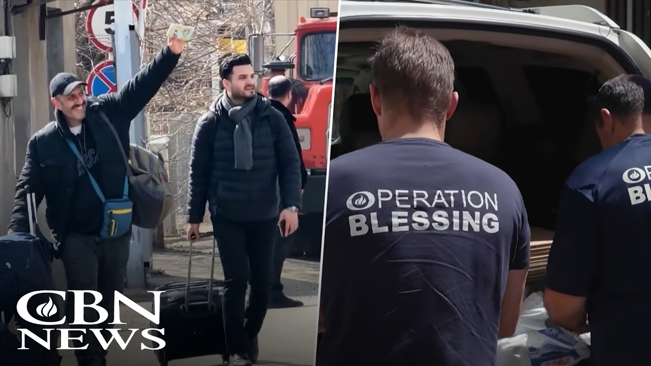 Iranian Escapees Say 'God Has Provided' as They're Finding Help From Operation Blessing in Armenia