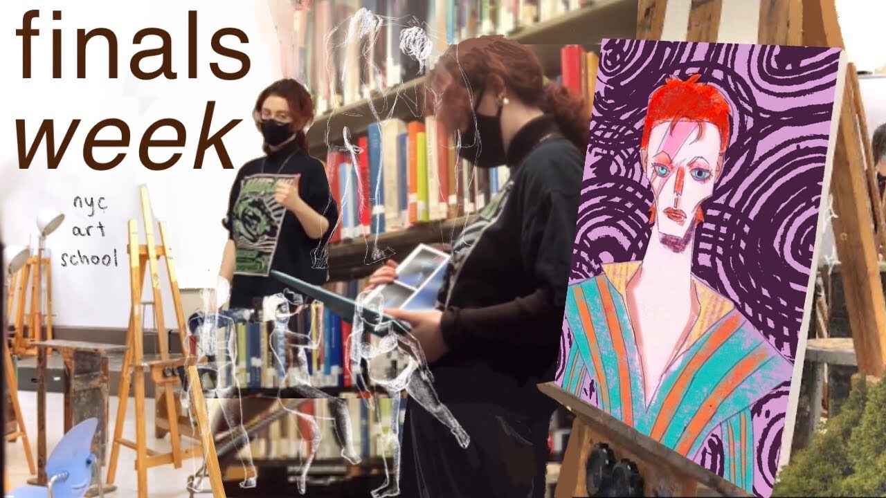 finals week in nyc art school