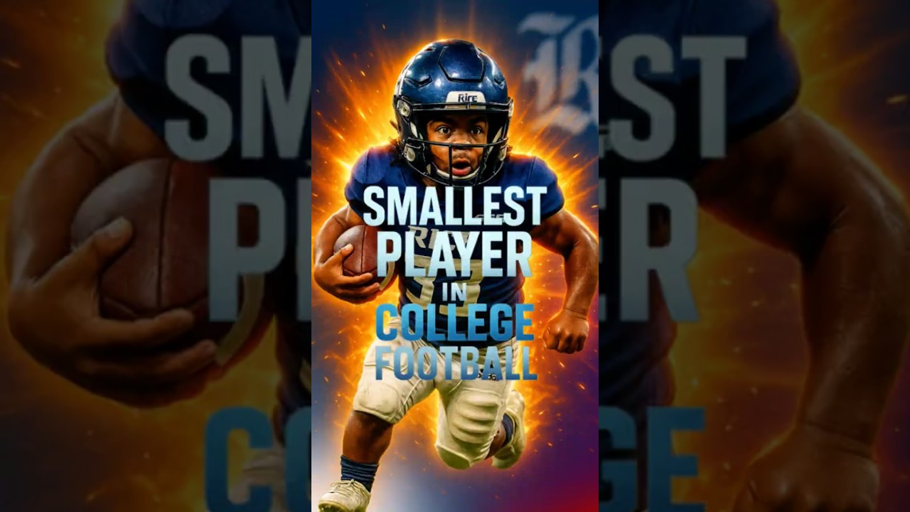 World's Smallest College Football Player