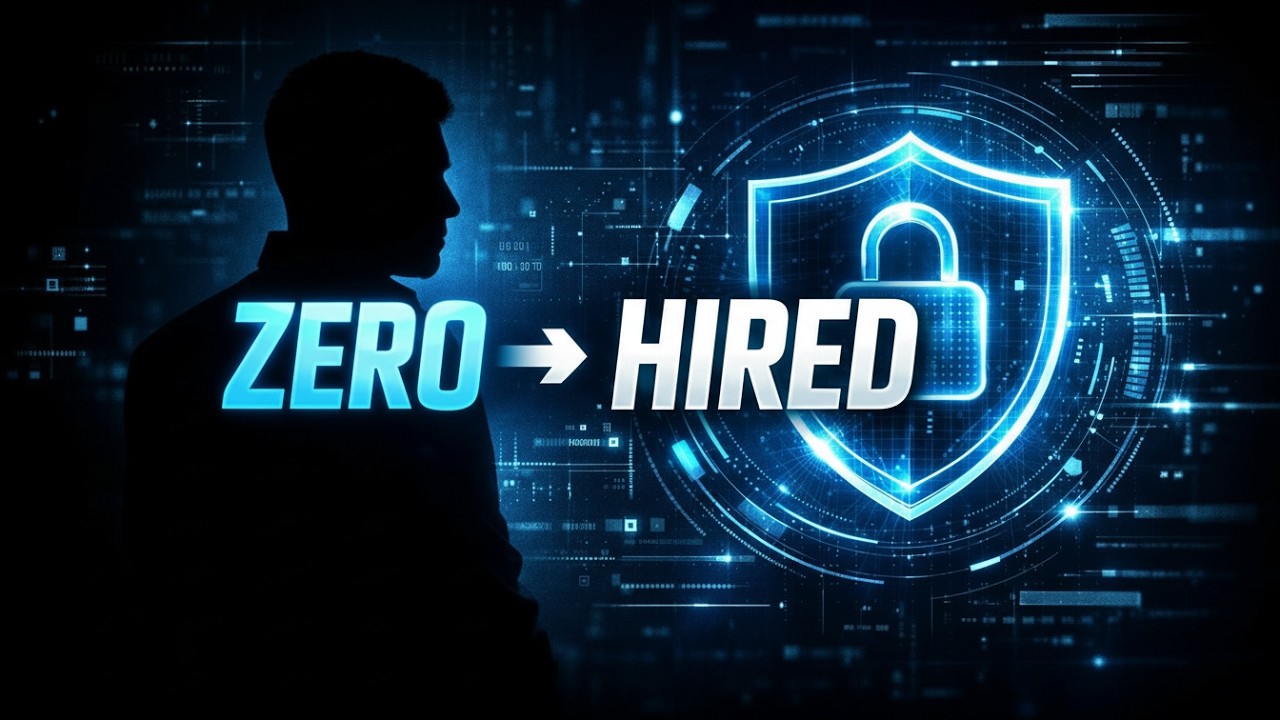 Cybersecurity Career Roadmap 2026 | How to Go From Zero to Hired + Best Certs & Study Plan