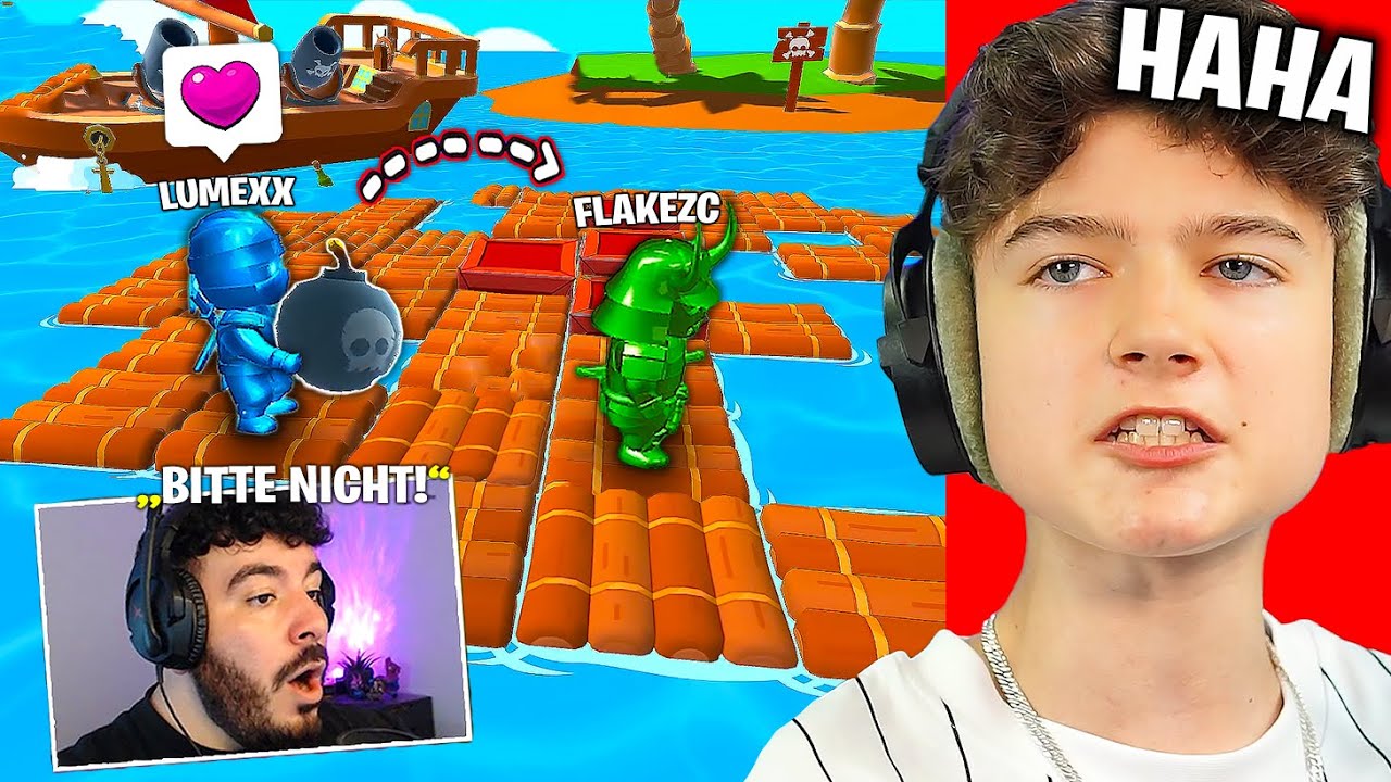 Dieser PRANK ESKALIERTE komplett... (Ehrenlose Challenge) in Stumble Guys