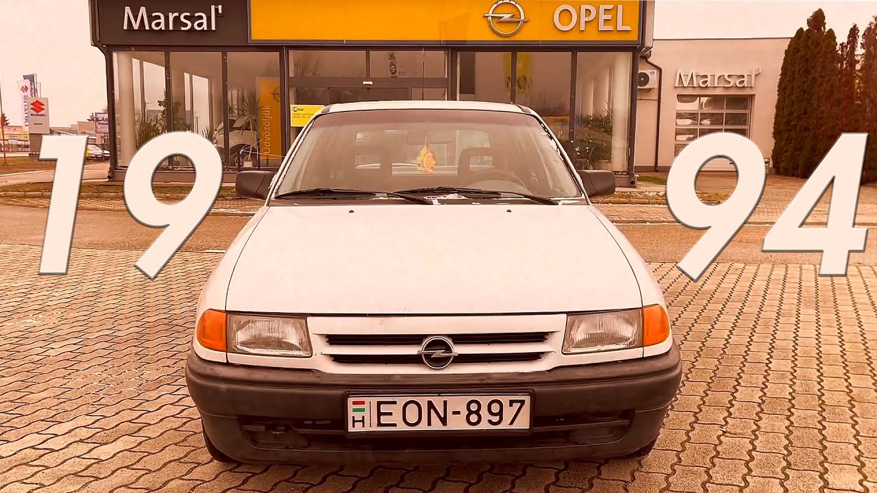 A VALÓDI IDŐKAPSZULA | Megőrzött Opel Astra F 1.4 Si 1994 | Bemutató